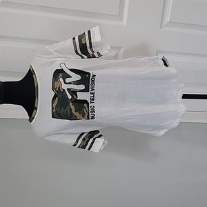 Womens music television shirt